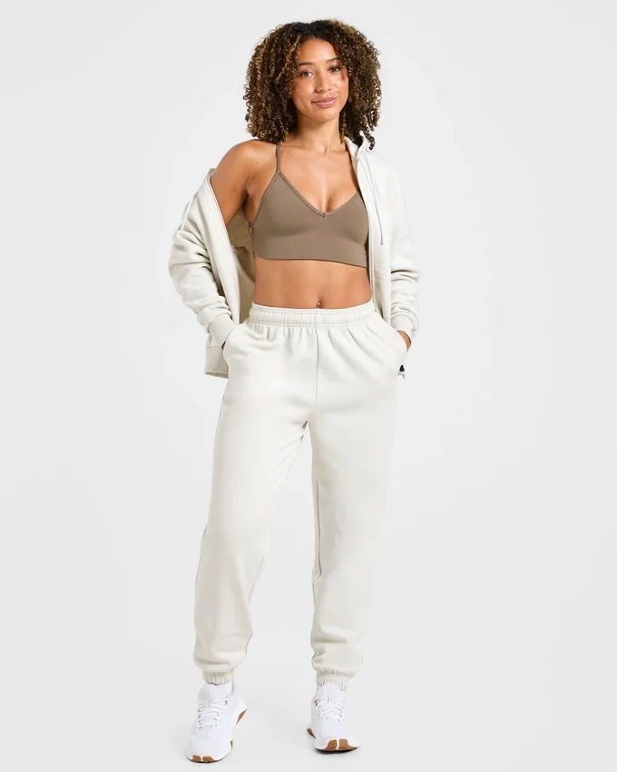 Lifestyle-mjukisbyxor i oversized-modell