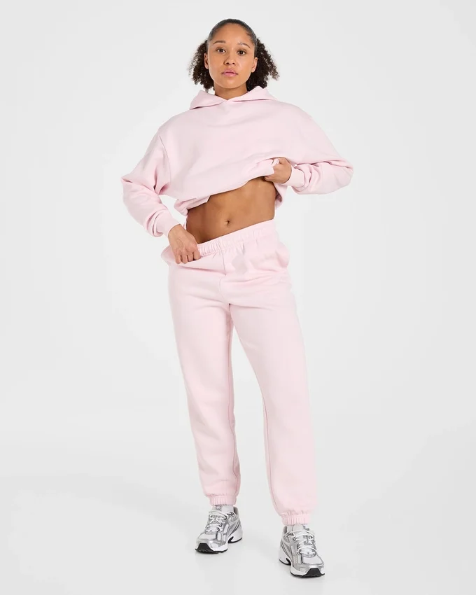 Lifestyle-mjukisbyxor i oversized-modell