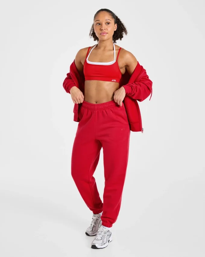 Lifestyle-mjukisbyxor i oversized-modell