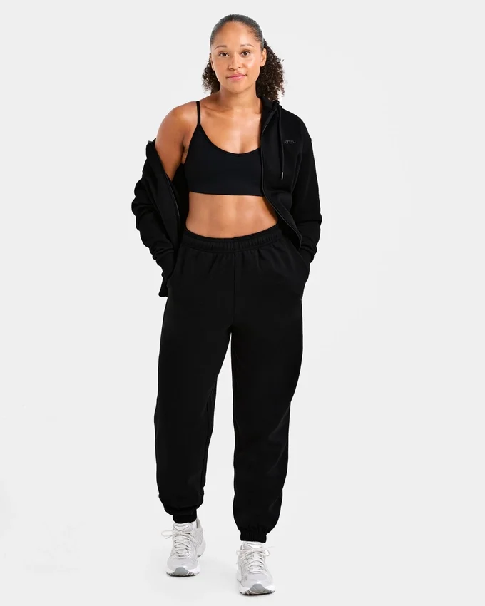 Lifestyle-mjukisbyxor i oversized-modell