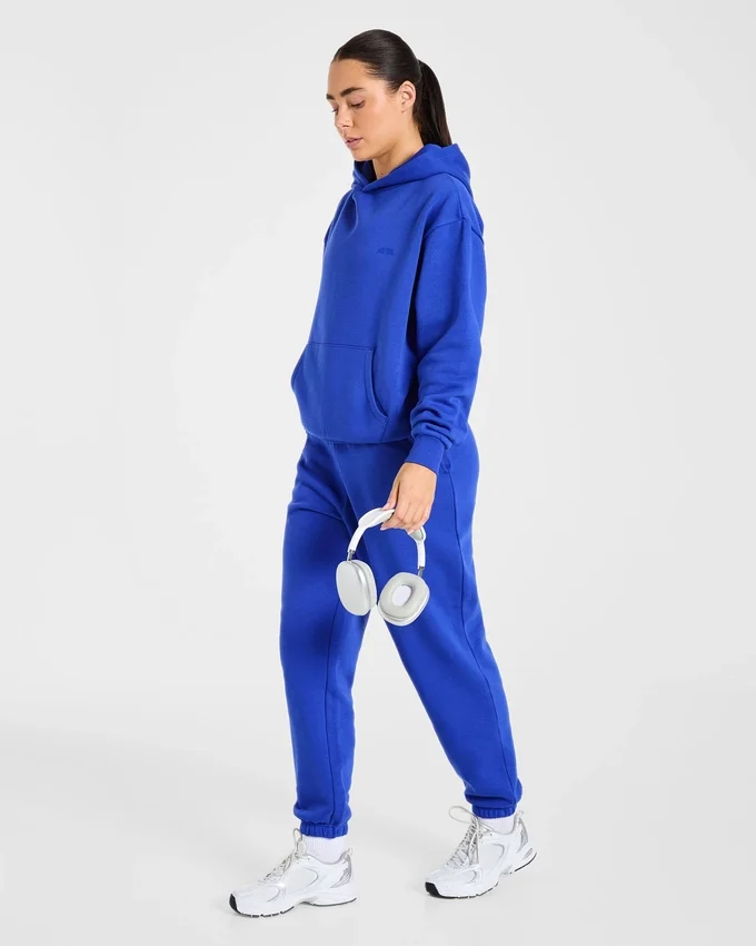 Lifestyle-mjukisbyxor i oversized-modell