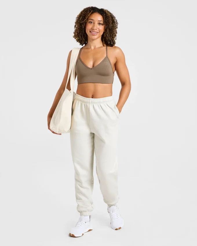Lifestyle-mjukisbyxor i oversized-modell