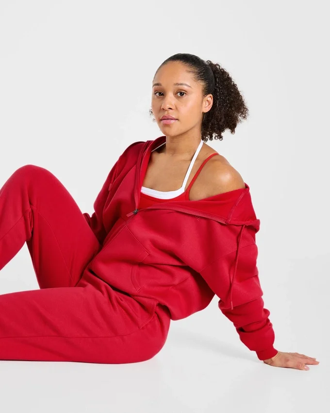 Lifestyle-mjukisbyxor i oversized-modell