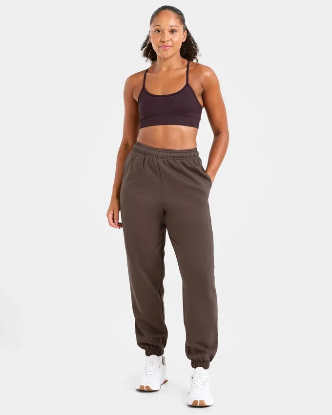 Lifestyle-mjukisbyxor i oversized-modell