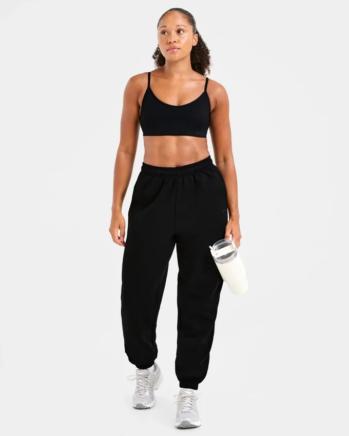 Lifestyle-mjukisbyxor i oversized-modell