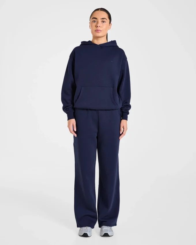 Lifestyle-hoodie i oversized-modell