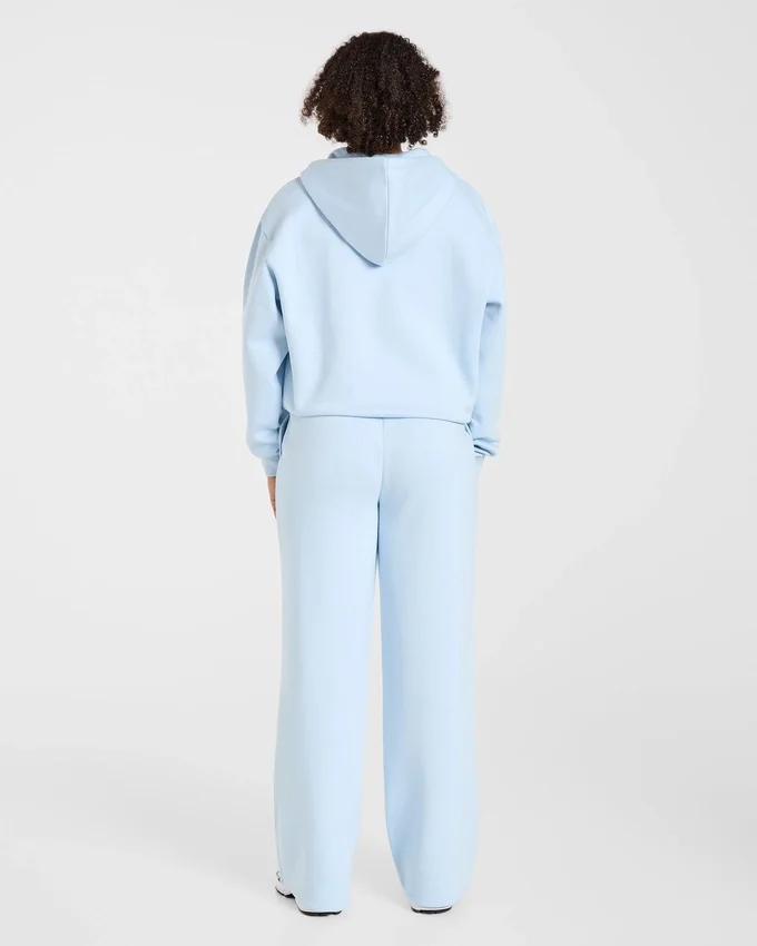 Lifestyle-hoodie i oversized-modell med dragkedja