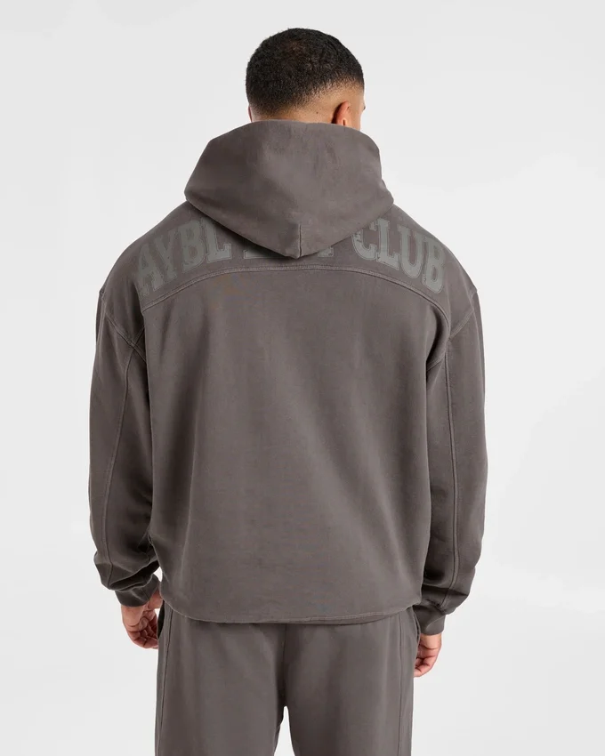 Lift Club Distressed Hoodie