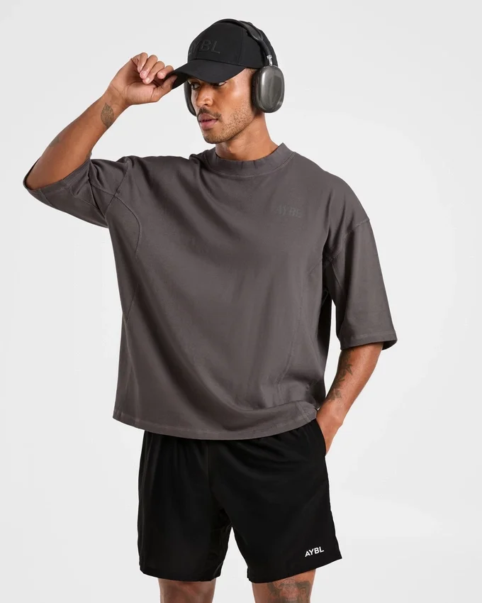 Lift Club slitna oversized-T-shirt