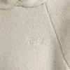 Mjuk, oversized stickad hoodie
