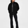 Oversized fleecejacka med dragkedja