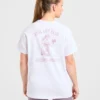 Oversized-T-shirt med tryck ”Strong Women”