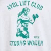 Oversized-T-shirt med tryck ”Strong Women”