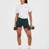 Oversized-T-shirt med tryck ”Strong Women”