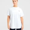 Oversized-T-shirt med trycket ”Show Yourself Kindness”