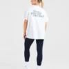 Oversized-T-shirt med trycket ”Show Yourself Kindness”