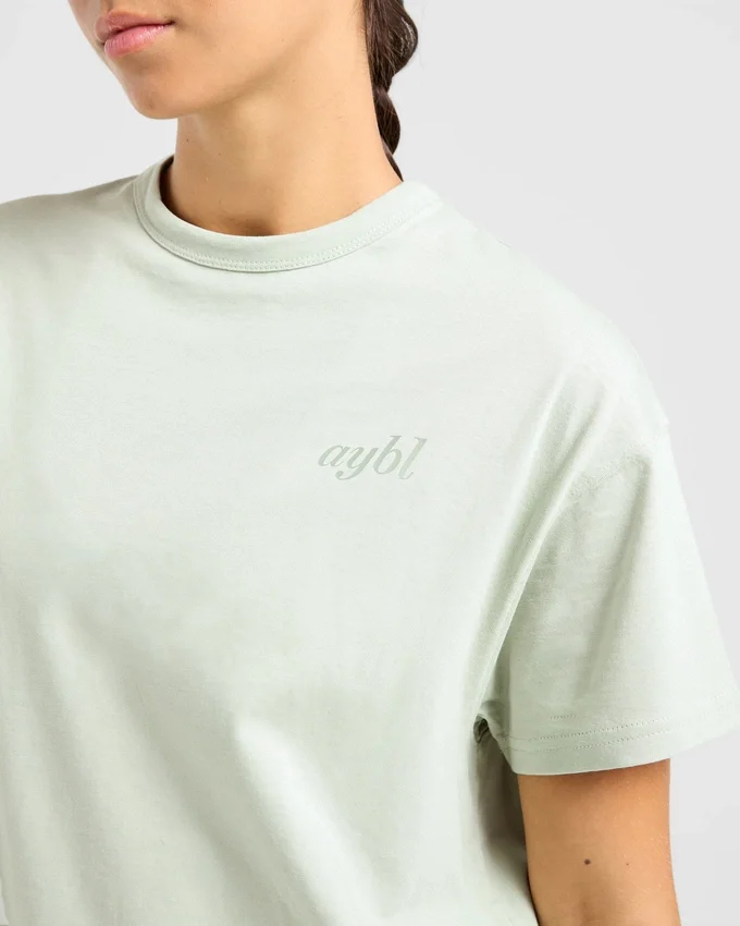 Oversized-T-shirt med trycket ”Show Yourself Kindness”