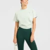 Oversized-T-shirt med trycket ”Show Yourself Kindness”