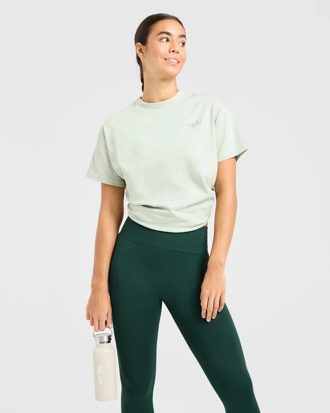 Oversized-T-shirt med trycket ”Show Yourself Kindness”