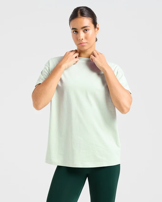 Oversized-T-shirt med trycket ”Show Yourself Kindness”