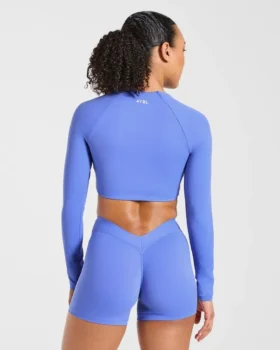 Physique långärmad crop-top