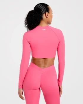 Physique långärmad crop-top