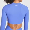 Physique långärmad crop-top