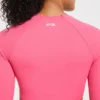 Physique långärmad crop-top
