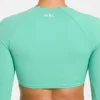 Physique långärmad crop-top