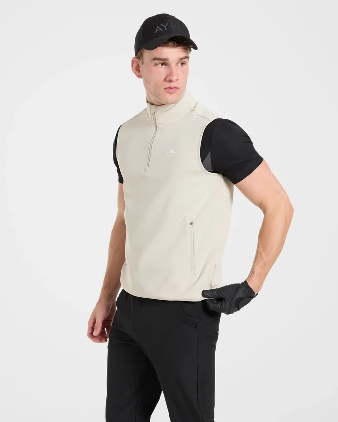 Precision-väst med 1/4 dragkedja