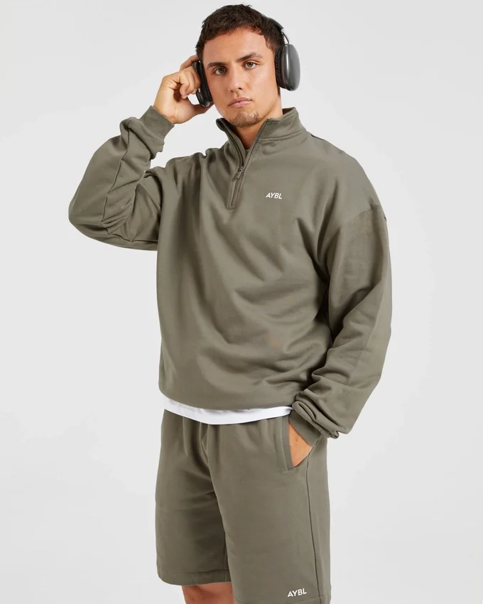 Rebound 1/4-zip-tröja