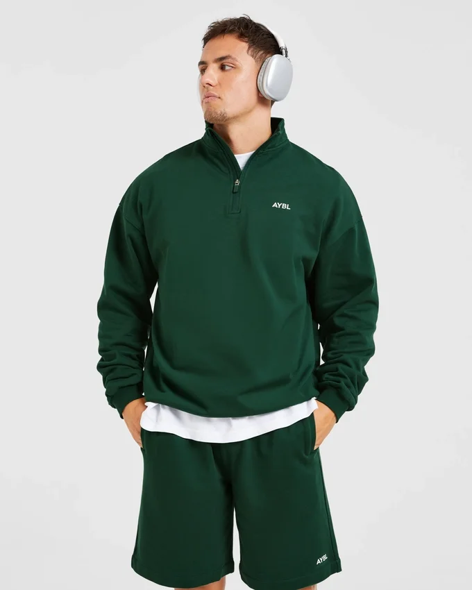 Rebound 1/4-zip-tröja