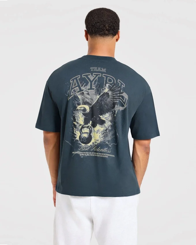 Relentless Eagle Oversized T-shirt