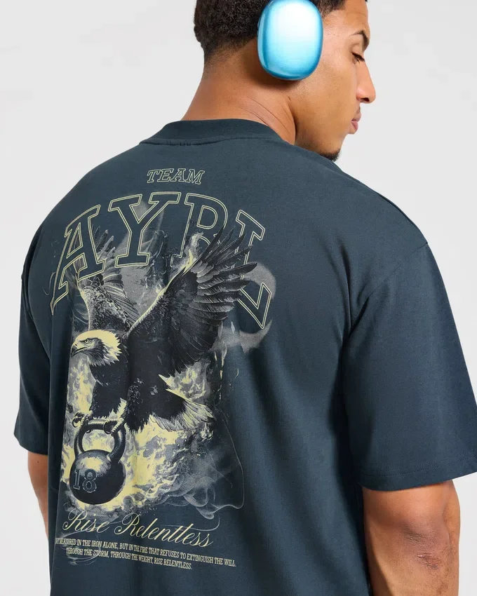 Relentless Eagle Oversized T-shirt