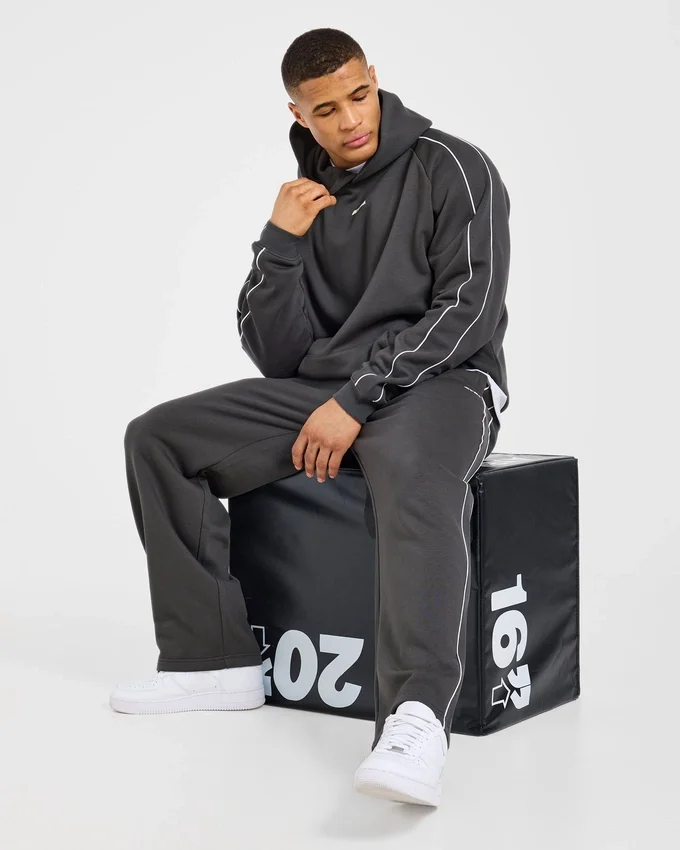 Restore Oversized Mjukisbyxor med raka ben