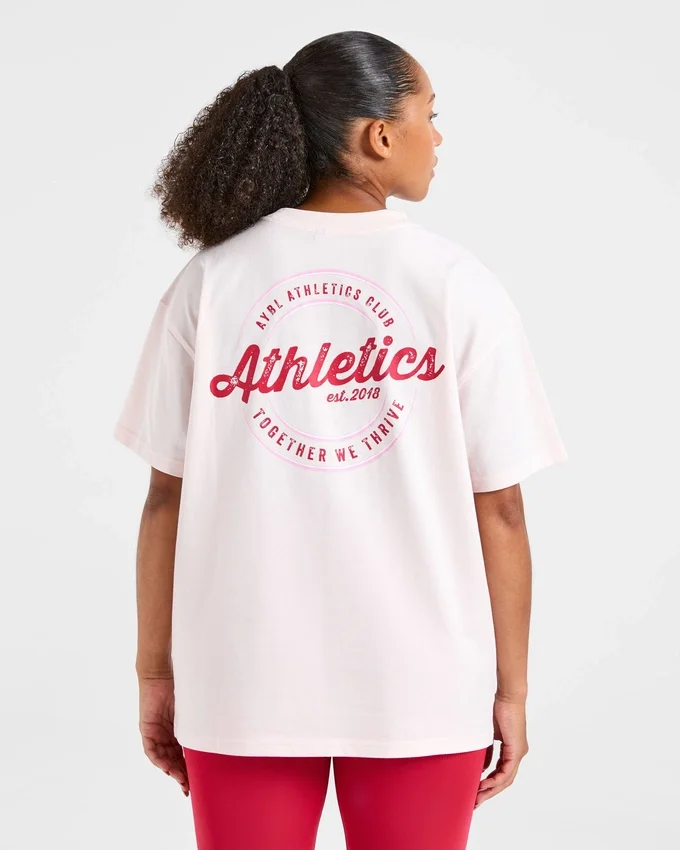 Retro Athletics Club Oversized T-shirt