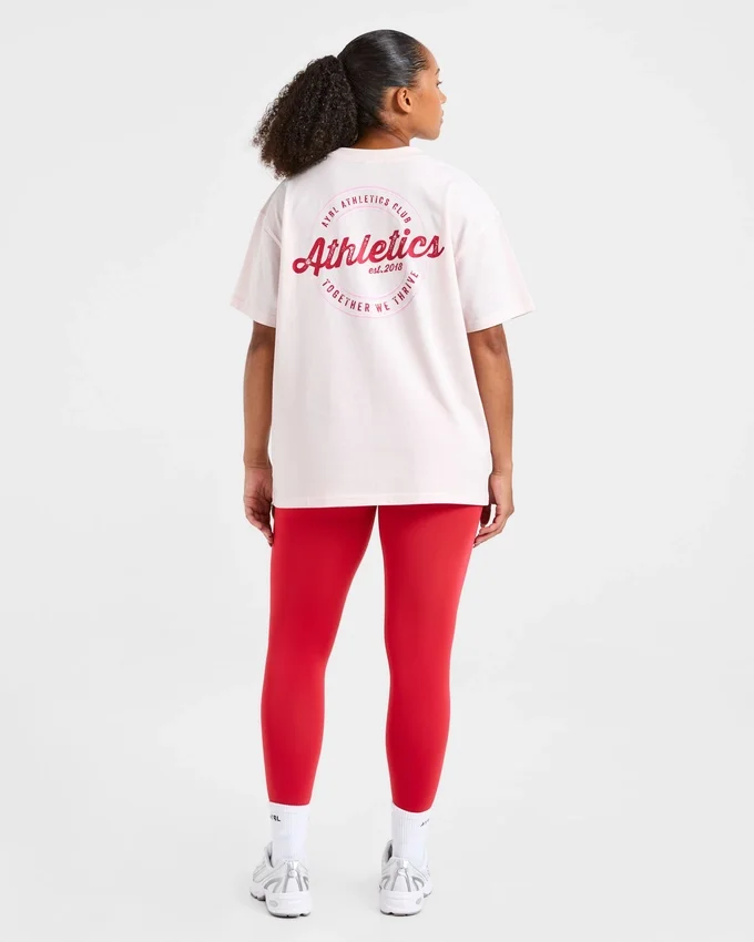 Retro Athletics Club Oversized T-shirt