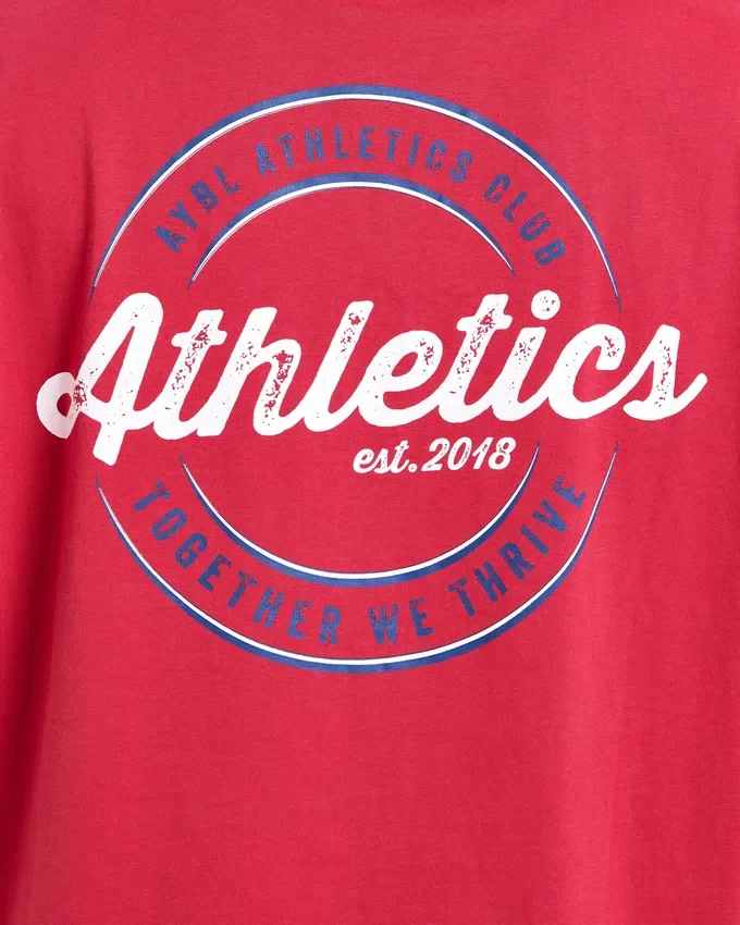 Retro Athletics Club Oversized T-shirt