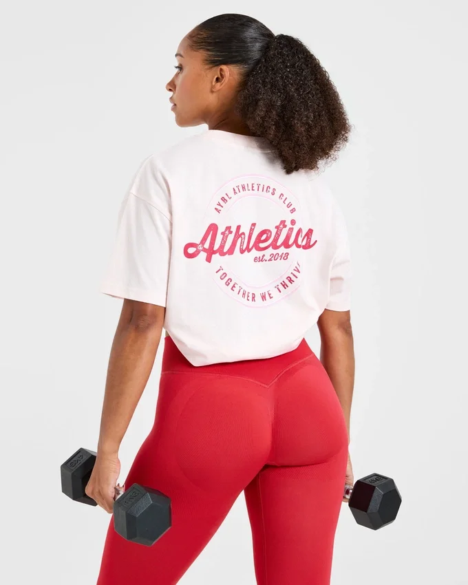 Retro Athletics Club Oversized T-shirt
