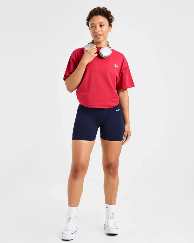 Retro Athletics Club Oversized T-shirt