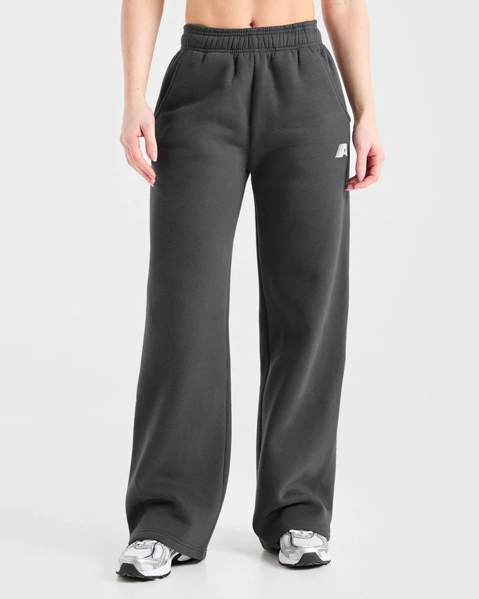 Retro Athletics Mjukisbyxor med raka ben i oversized-passform