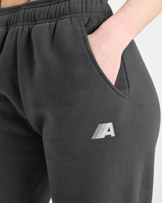 Retro Athletics Mjukisbyxor med raka ben i oversized-passform