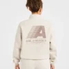Retro Athletics Oversized-tröja med 1/4 dragkedja