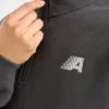 Retro Athletics Oversized-tröja med 1/4 dragkedja