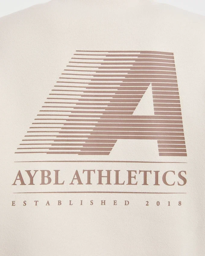 Retro Athletics Oversized-tröja med 1/4 dragkedja