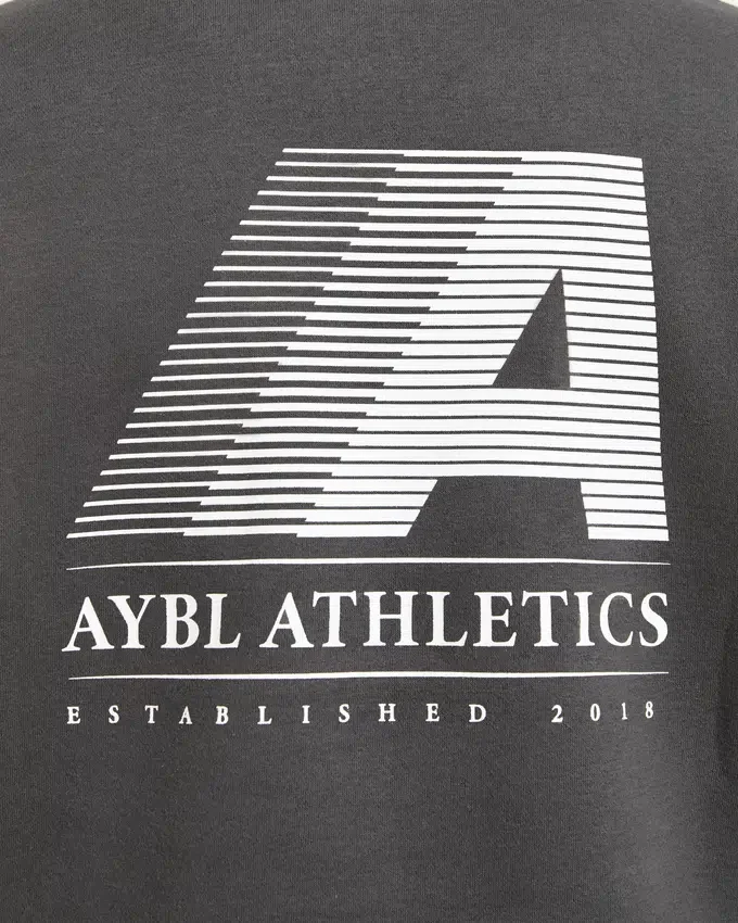 Retro Athletics Oversized-tröja med 1/4 dragkedja