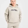 Retro-broderad oversized-hoodie