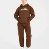 Retro-broderad oversized-hoodie
