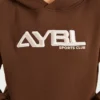 Retro-broderad oversized-hoodie