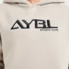 Retro-broderad oversized-hoodie